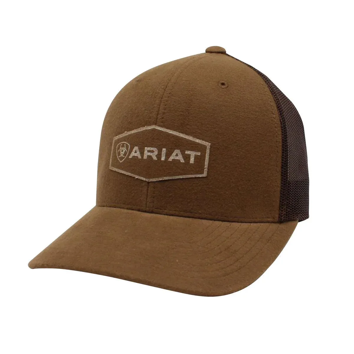 Ariat Hex Logo Patch Brown Cap