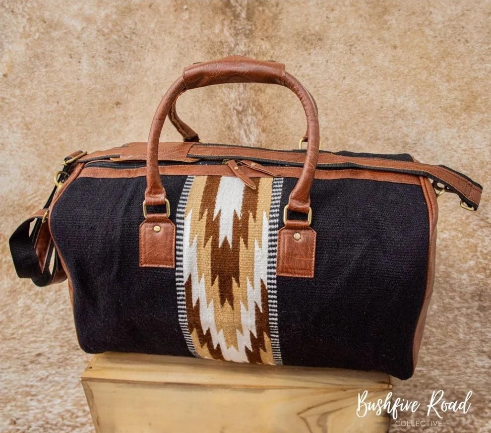 Bushfire Road Rancho Black Duffel Bag