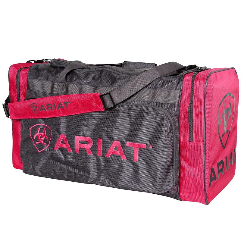 Ariat Pink and Charcoal Gear Bag