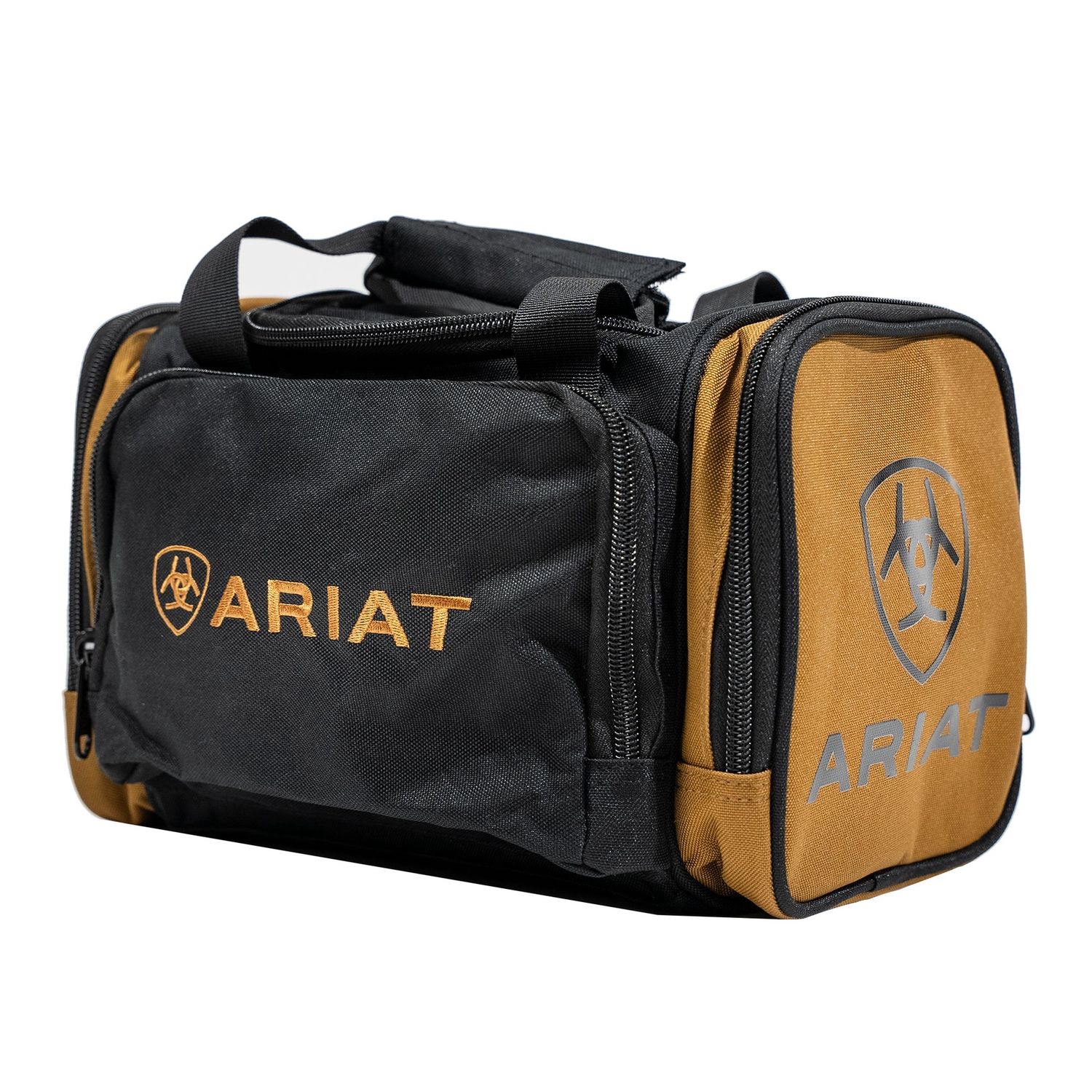 Ariat Khaki and Black Vanity Bag