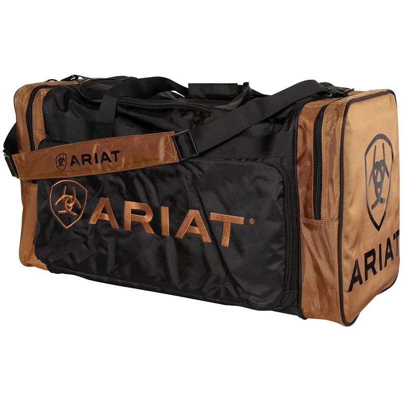 Ariat Black and Khaki Gear Bag