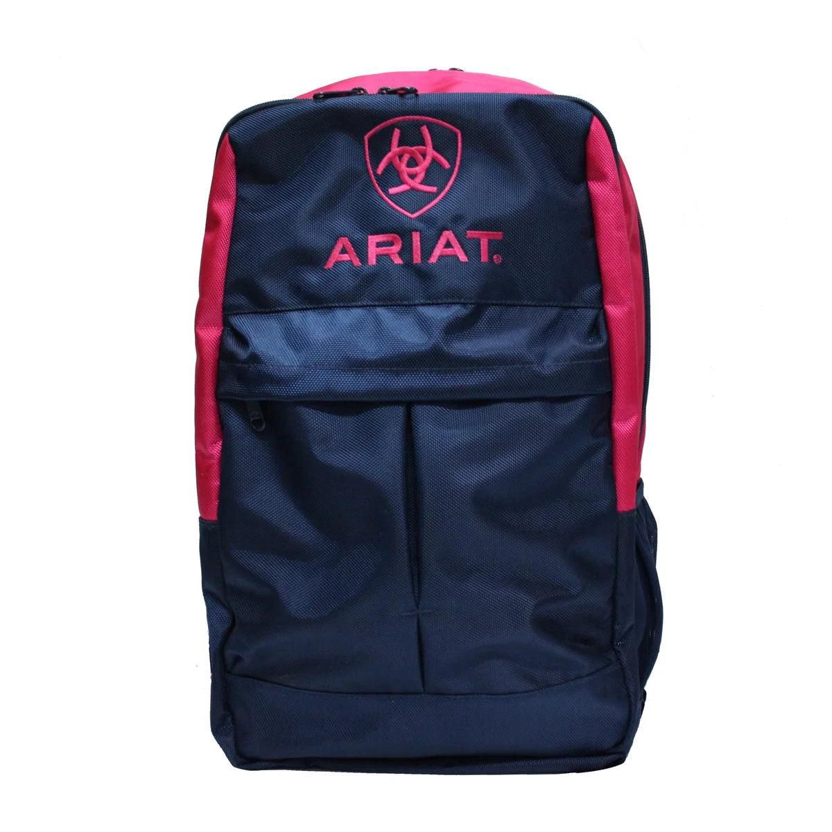 Ariat Pink and Navy Backpack