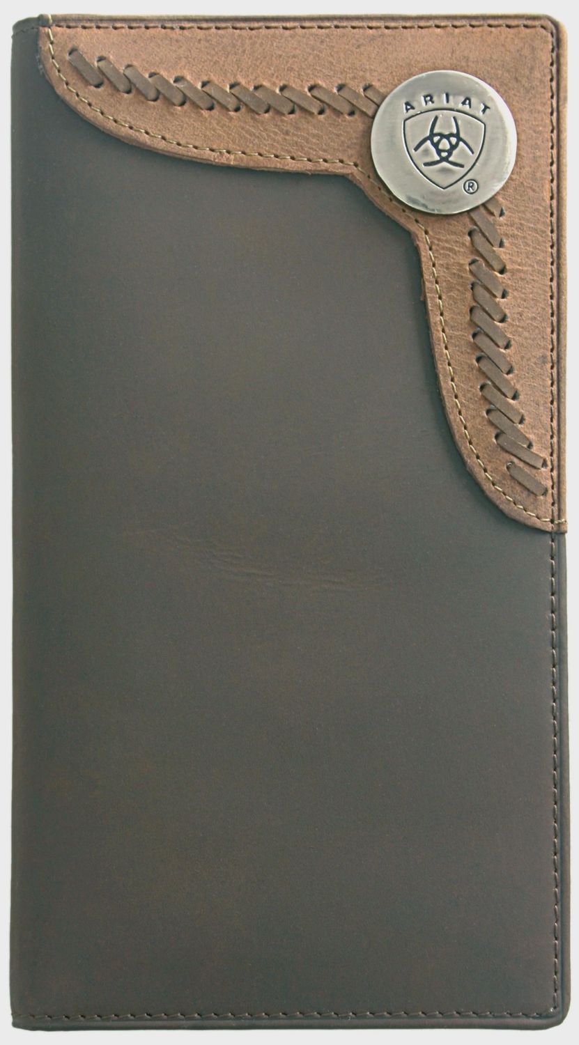 Ariat Rodeo Two Toned Accent Leather Wallet