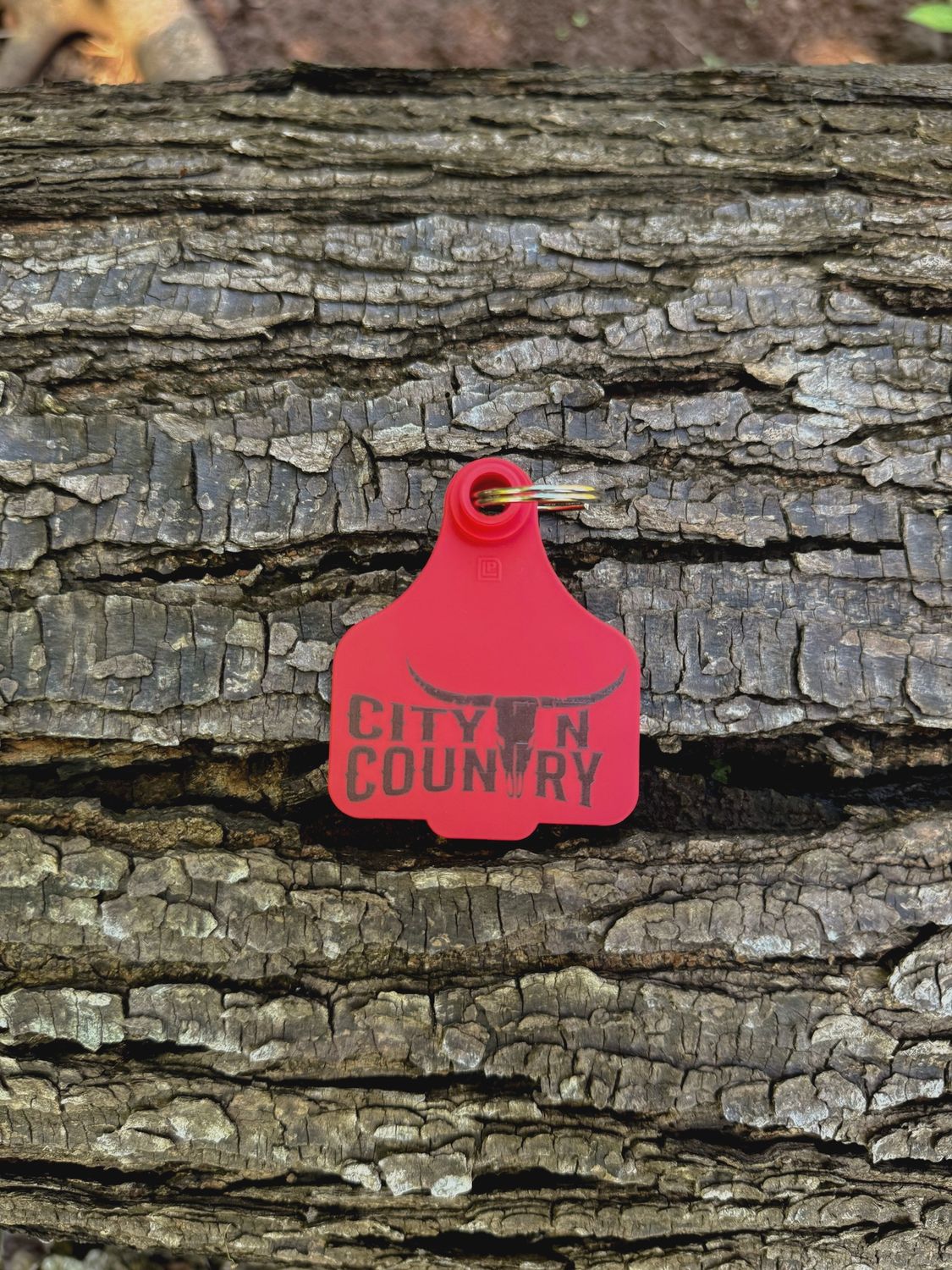 City N Country Red Cattle Tag