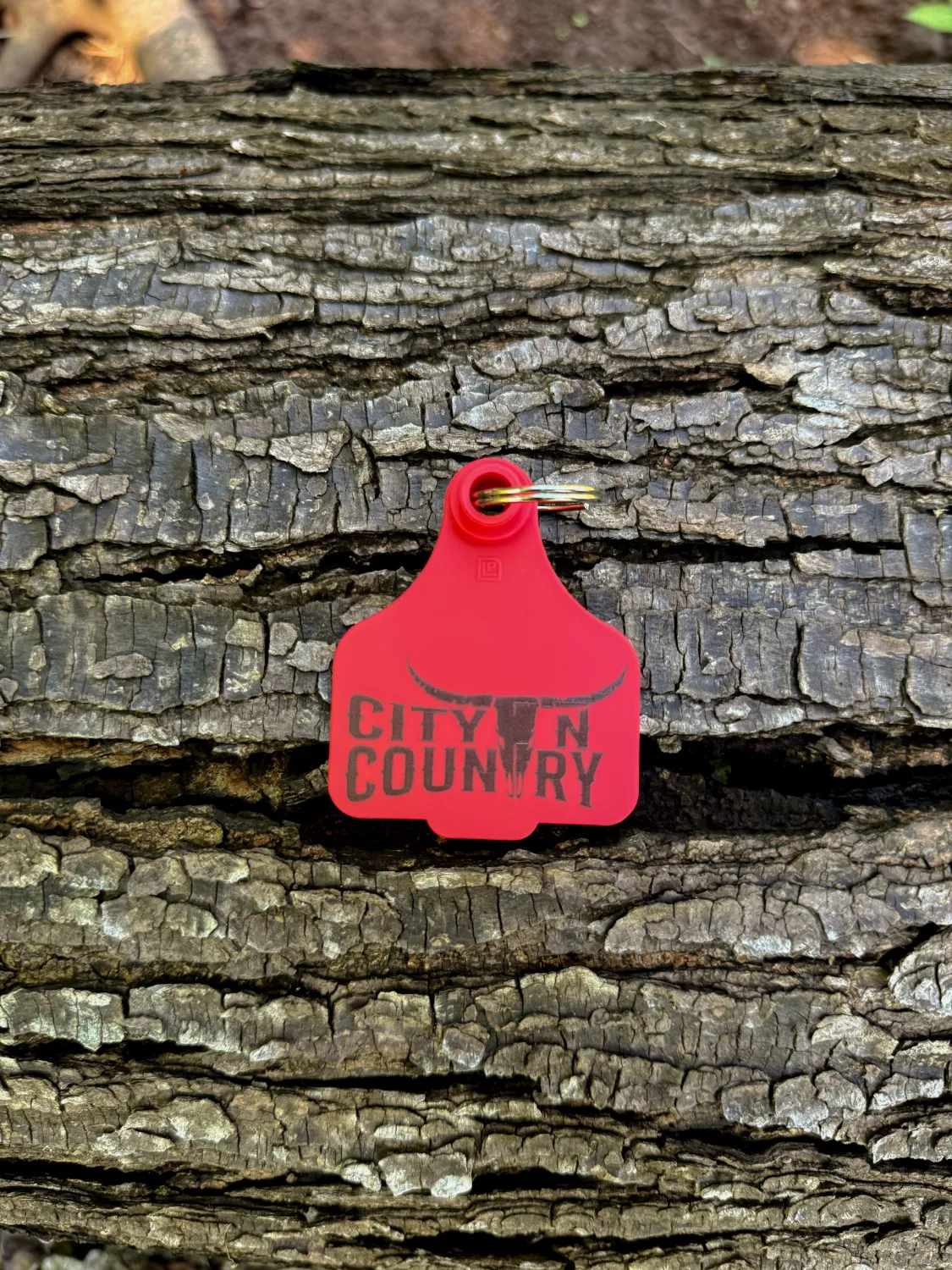 City N Country Red Cattle Tag