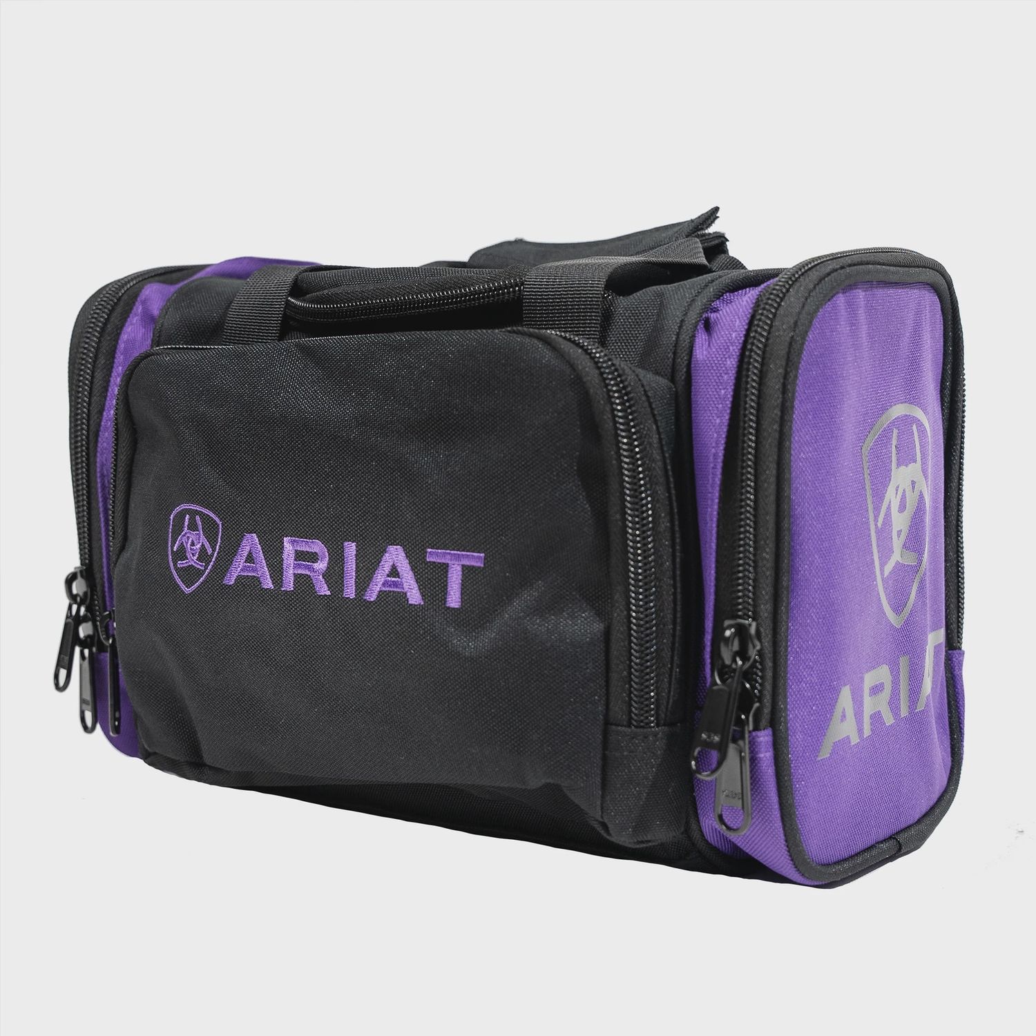 Ariat Purple and Black Vanity Bag