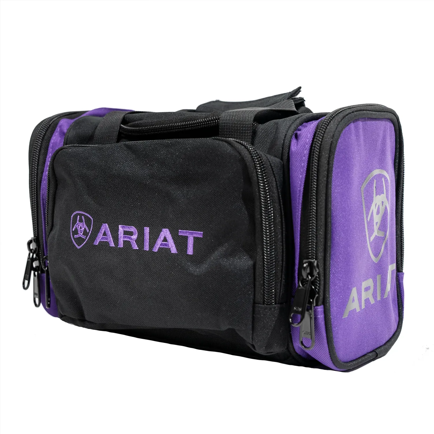 Ariat Purple and Black Vanity Bag