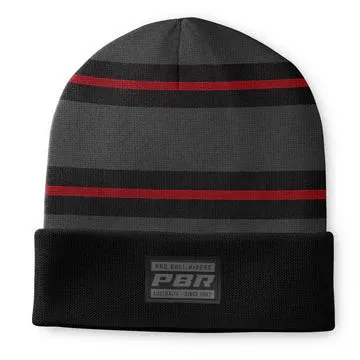 PBR Black Beanie