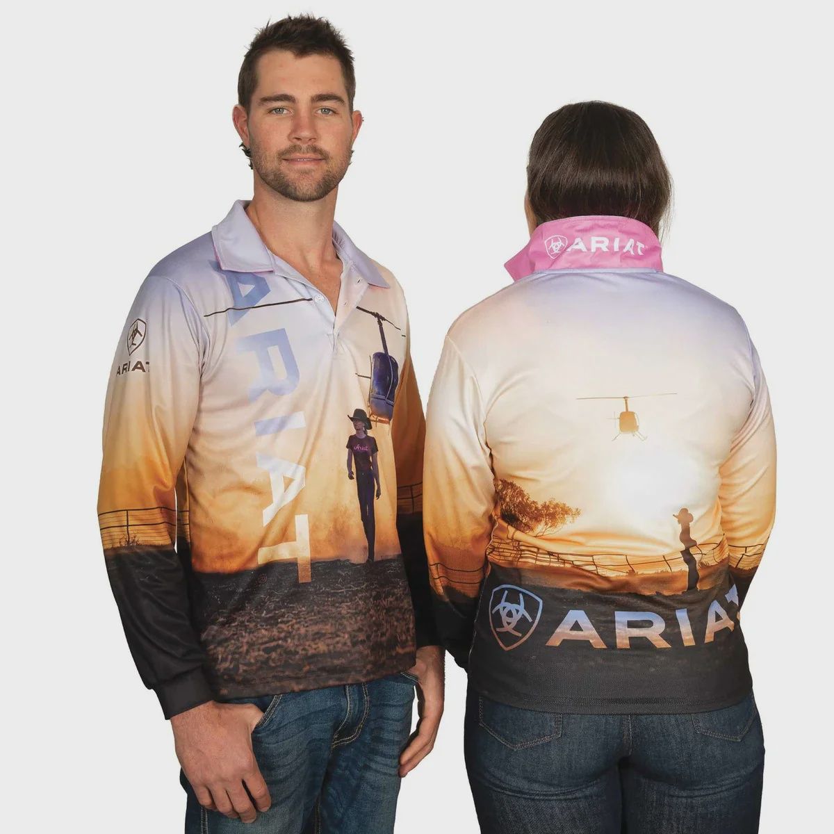 Ariat Adult Outback Cowgirl Fishing Shirt, Size: XXS