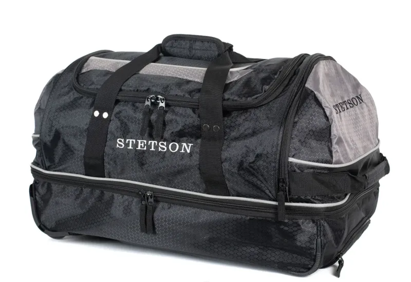 Stetson Roller Bag Black Grey Gear Bag