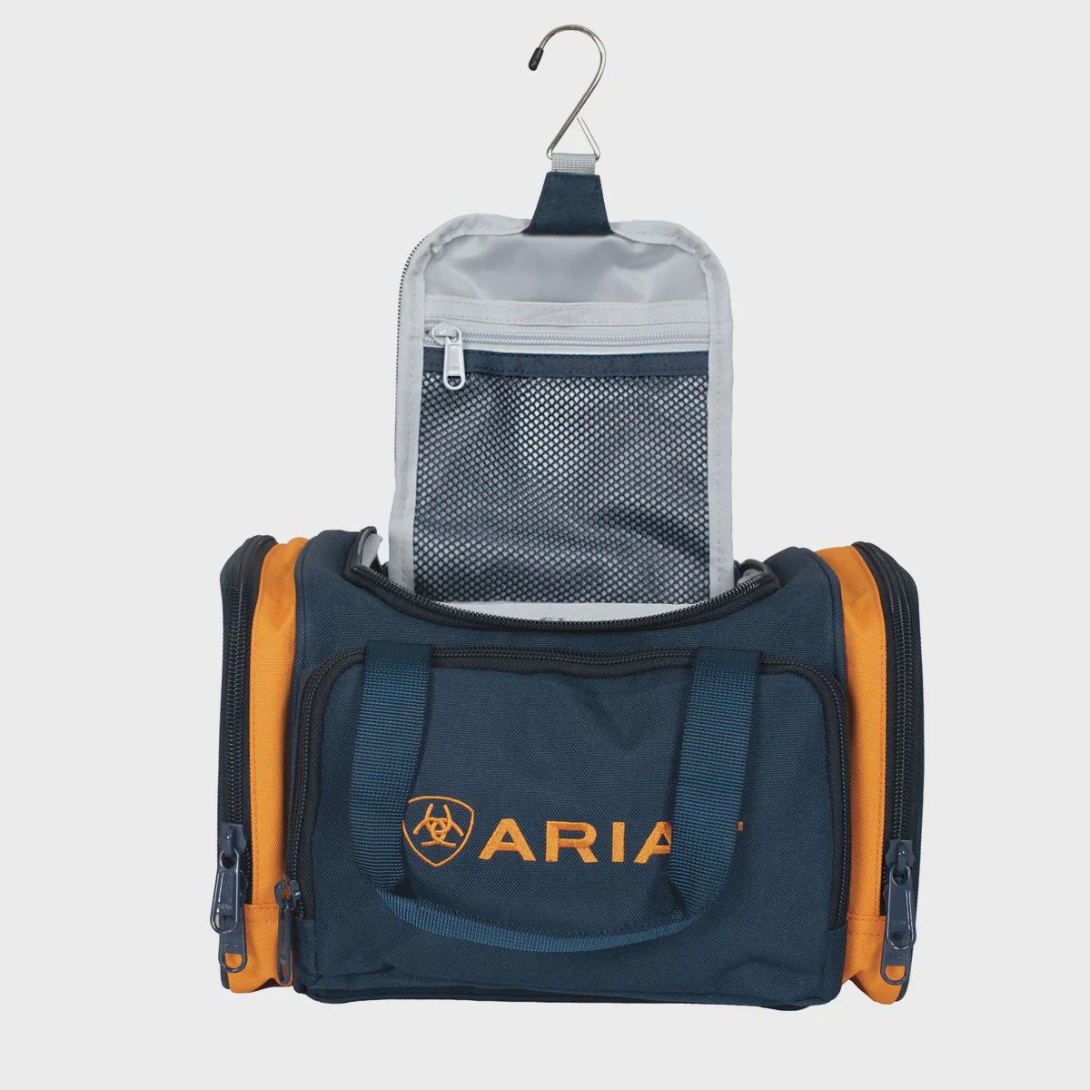 Ariat Navy and Orange Vanity Bag