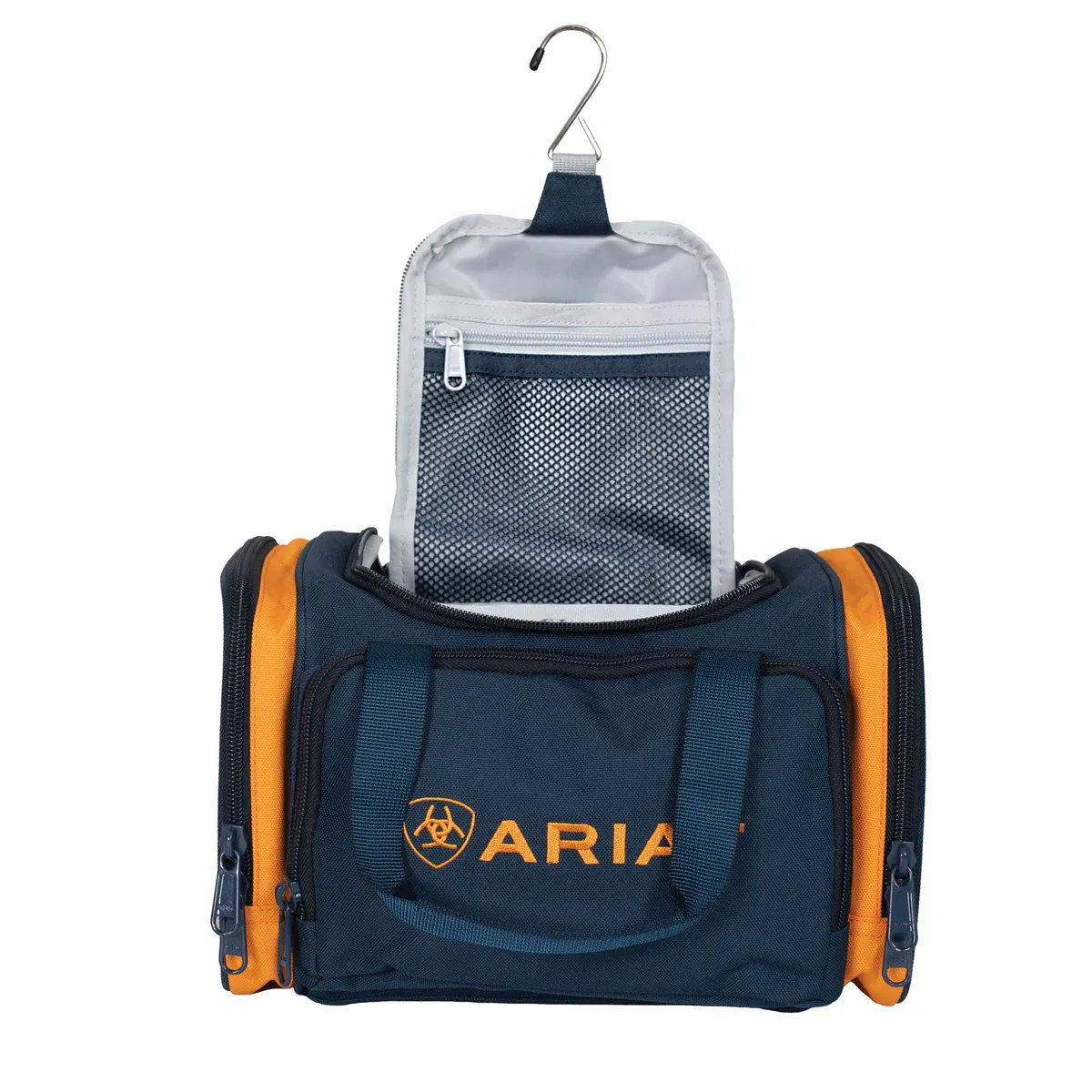 Ariat Navy and Orange Vanity Bag