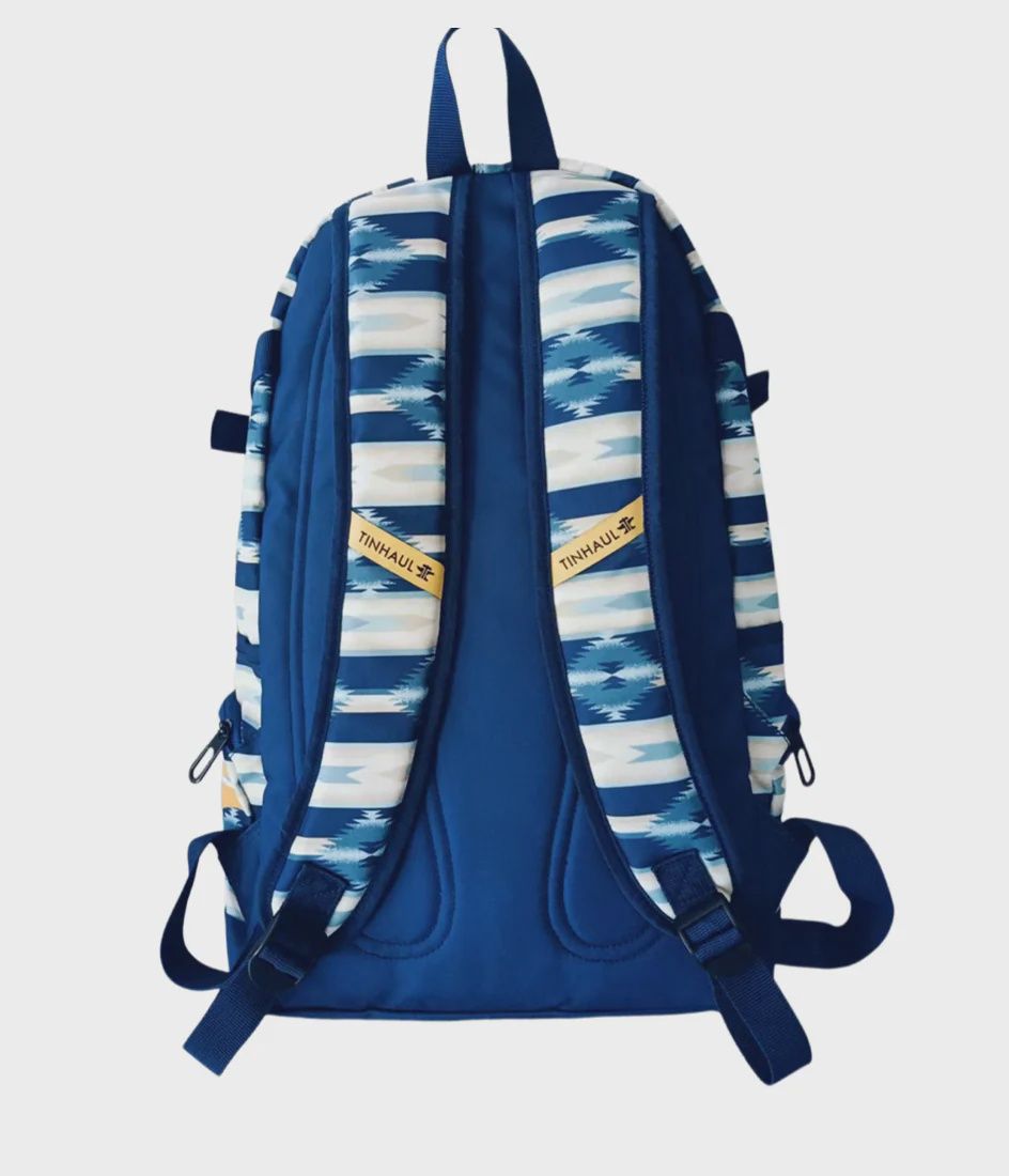 Tin Haul Blue Aztec Backpack