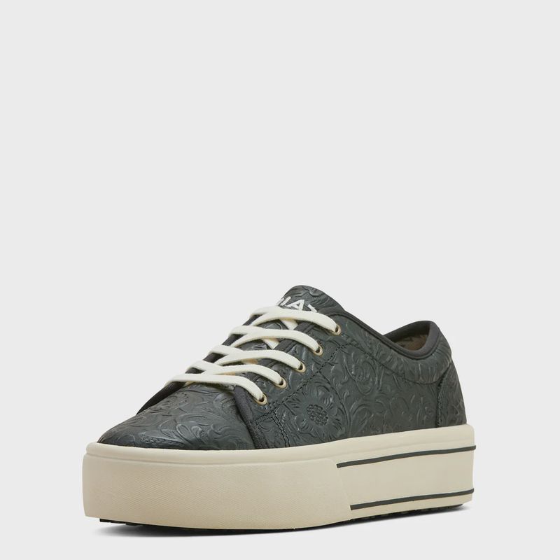 Ariat Ladies Skylar Black Floral Embossed Sneaker