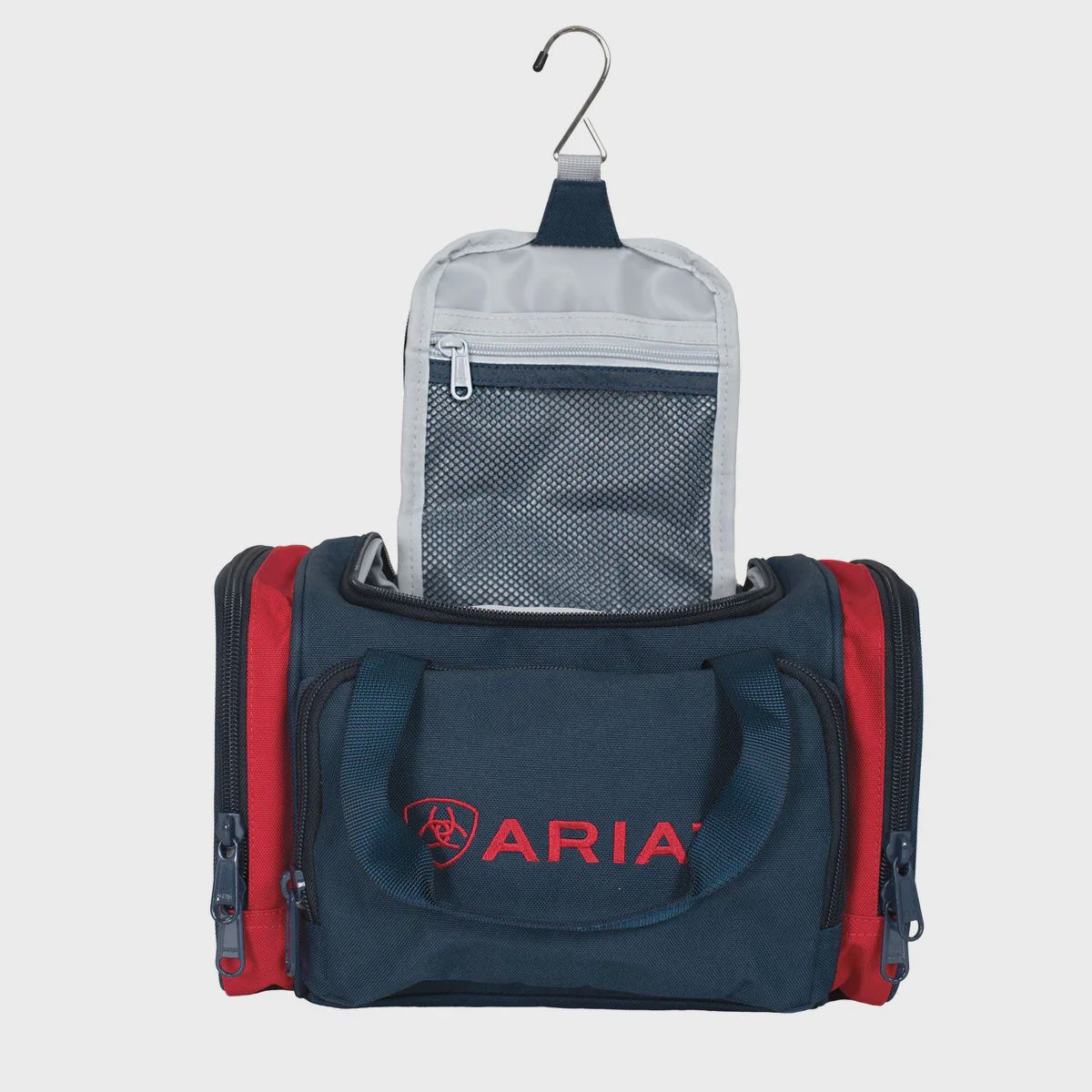 Ariat Navy and Red Vanity Bag