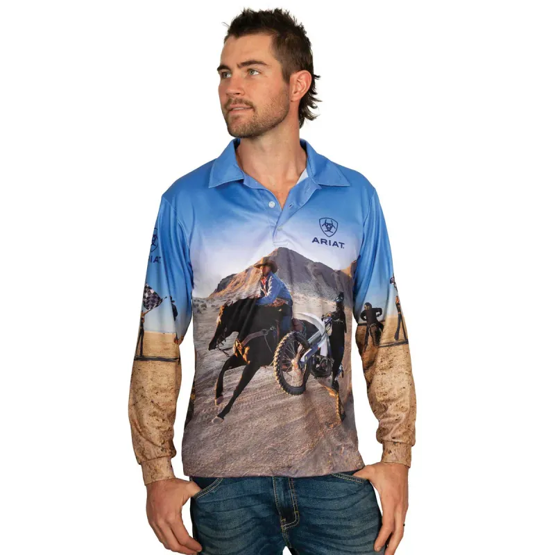 Ariat Adult Lets Ride Fishing Shirt