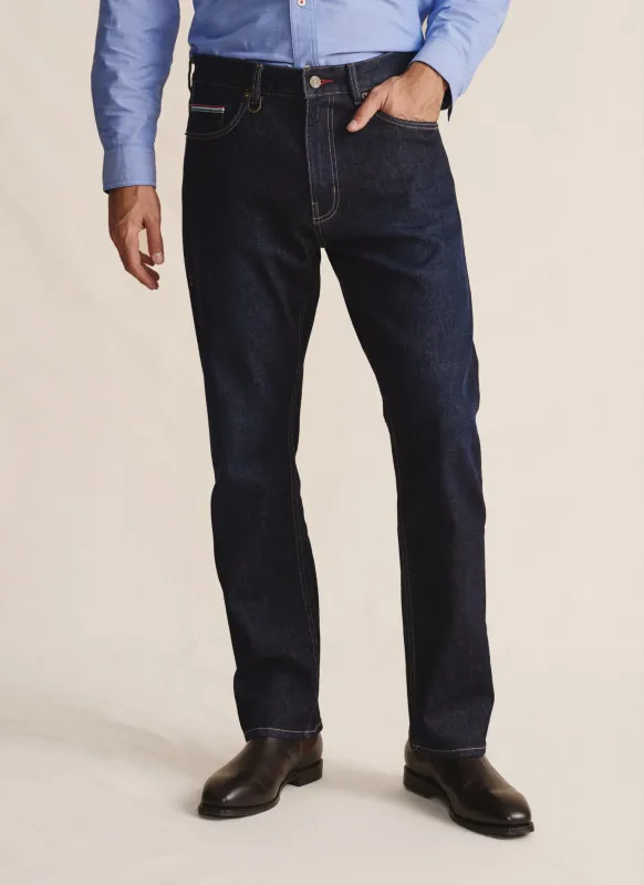 Kidman Mens Camden Regular Dark Wash Jean