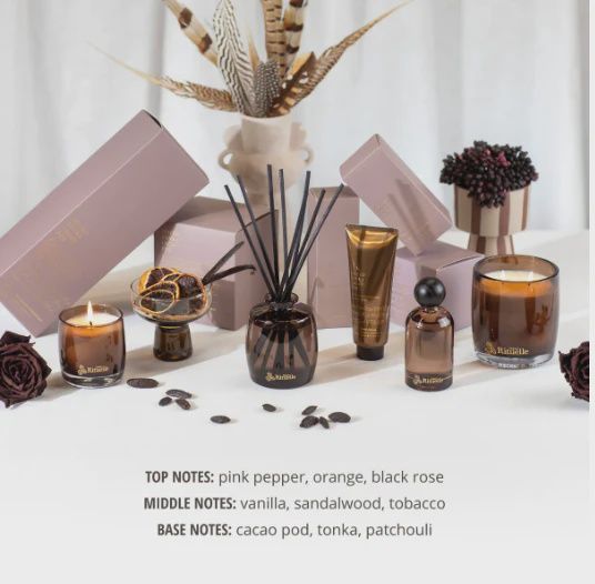 Urban Rituelle Spiced Tonka, Cacao Pod Fragrance 220ml Diffuser Set