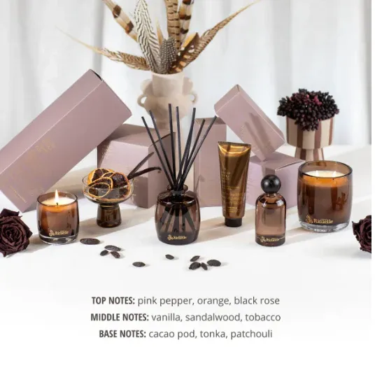 Urban Rituelle Spiced Tonka, Cacao Pod Fragrance 220ml Diffuser Set