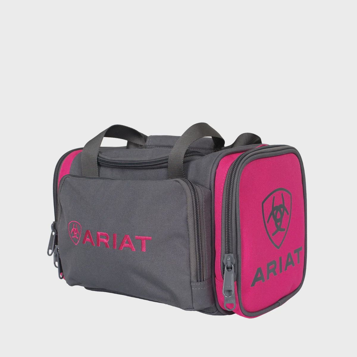 Ariat Grey and Pink Vanity Bag