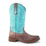 Roper Ladies Lindsey Brown Blue Boot