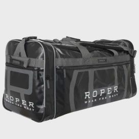 Roper Black and Grey PVC Duffel Bag