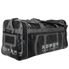 Roper Black and Grey PVC Duffel Bag