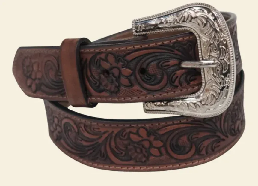 Outback King Heritage Lily Western Belt, Accessory size: 30