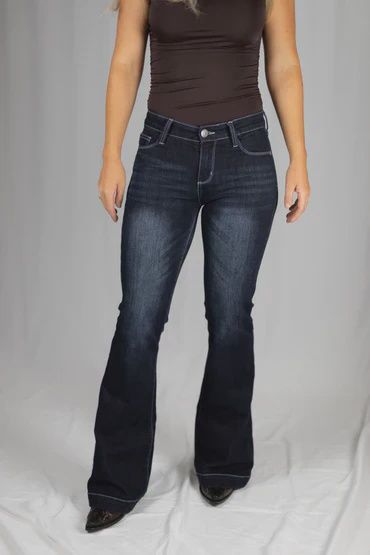CC Western Ladies Carissa Classic Dark Wash Jean