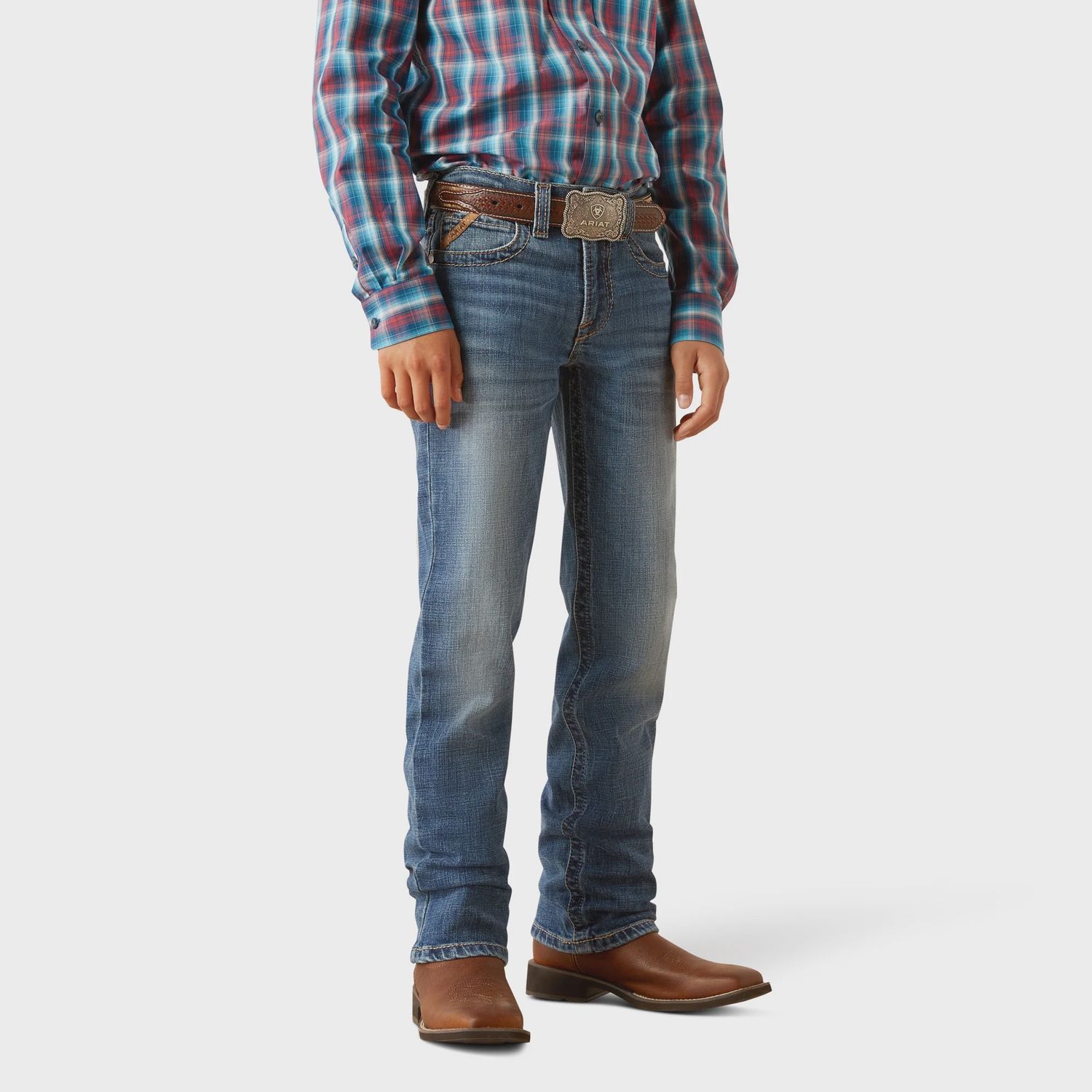 Ariat Kids Boys B5 Bennet Straight Jean, Size: 7