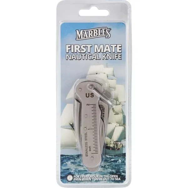 Knife Marbles First Mate Sailors Knife 3.75"Closed