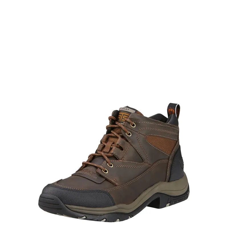 Ariat Mens Terrain Distressed Brown Work Boot