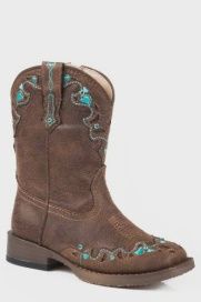 Roper Kids Little Hearts Boot