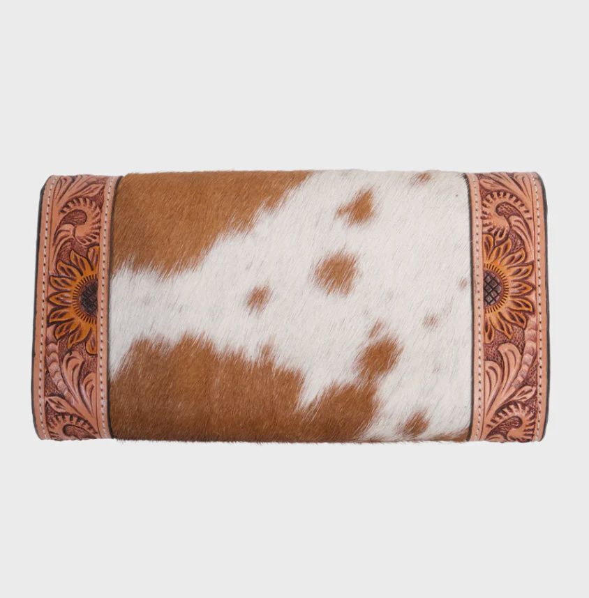 Outback King Western Sunflower Clutch Purse