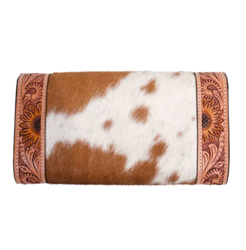 Outback King Western Sunflower Clutch Purse