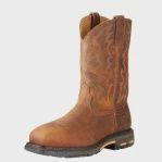 Ariat Mens Work Hog Waterproof Composite Toe Work Boot Toast