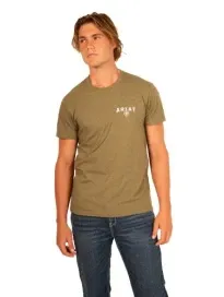 Ariat Mens 93 liberty Army Green T-Shirt