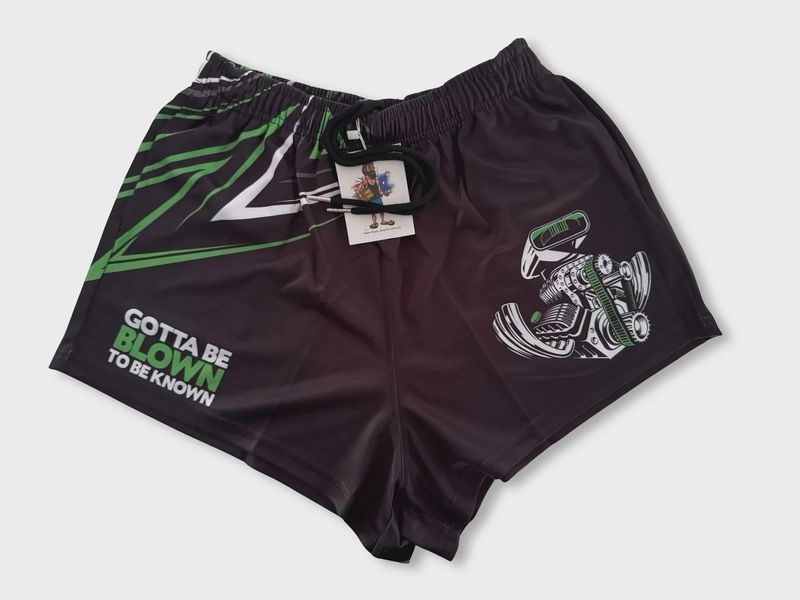 Aussie Footy Shorts Adult Known To Be Blown Footy Short