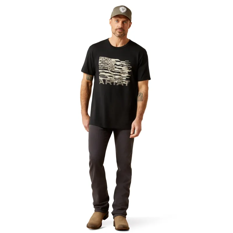 Ariat Mens Freedom Flag T-Shirt
