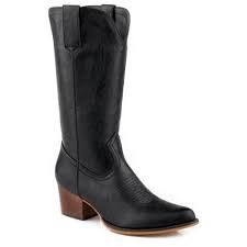 Roper Ladies Nettie Black Boot, Shoe size: 6