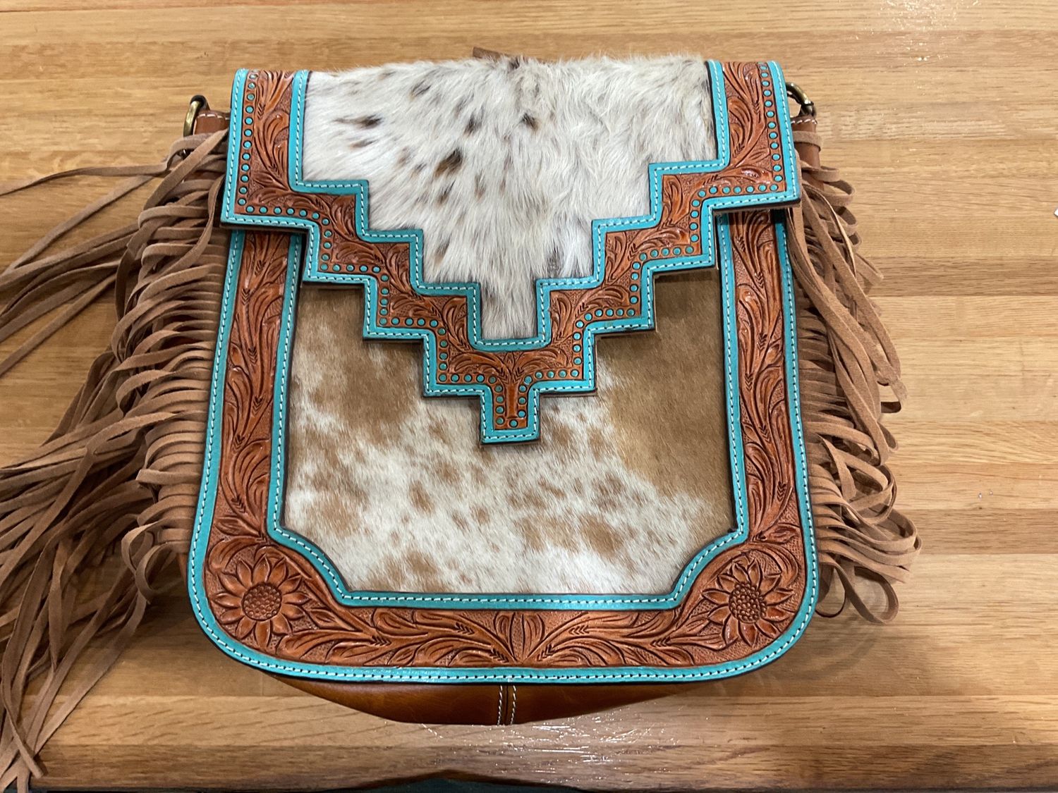 Bushfire Road Harley Turquoise Shoulder Bag