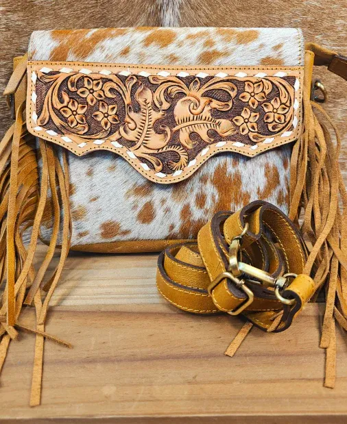 Bushfire Road Wildflower Fringe Bag