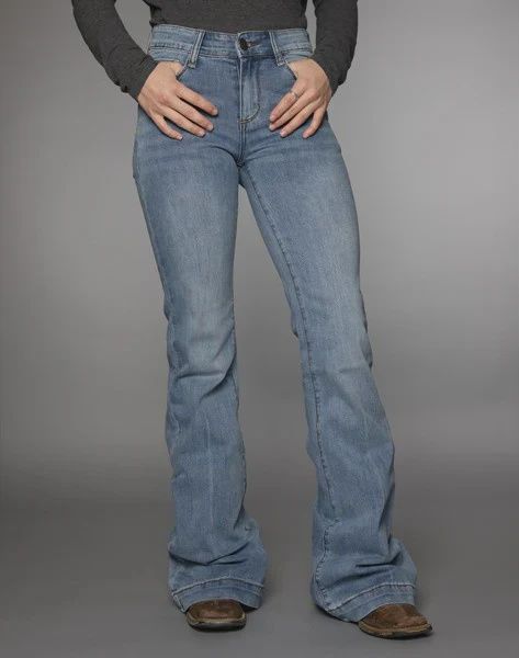 CC Western Ladies Carissa Classic Light Wash Jean