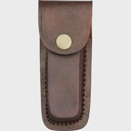 Knife Pouch Leather Pakistan 4.5" Vertical WIde