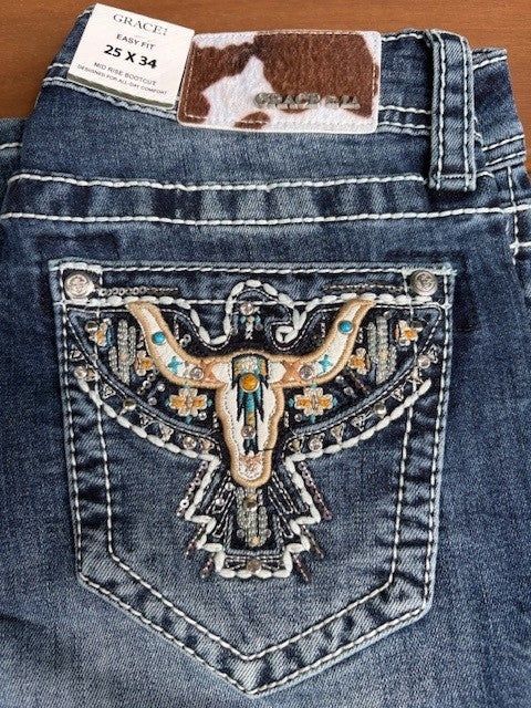 Grace In La Ladies Horns Birds Jean