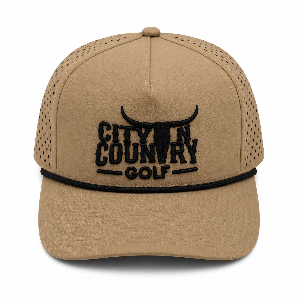 City N Country 3D Sport Black and Bone Cap