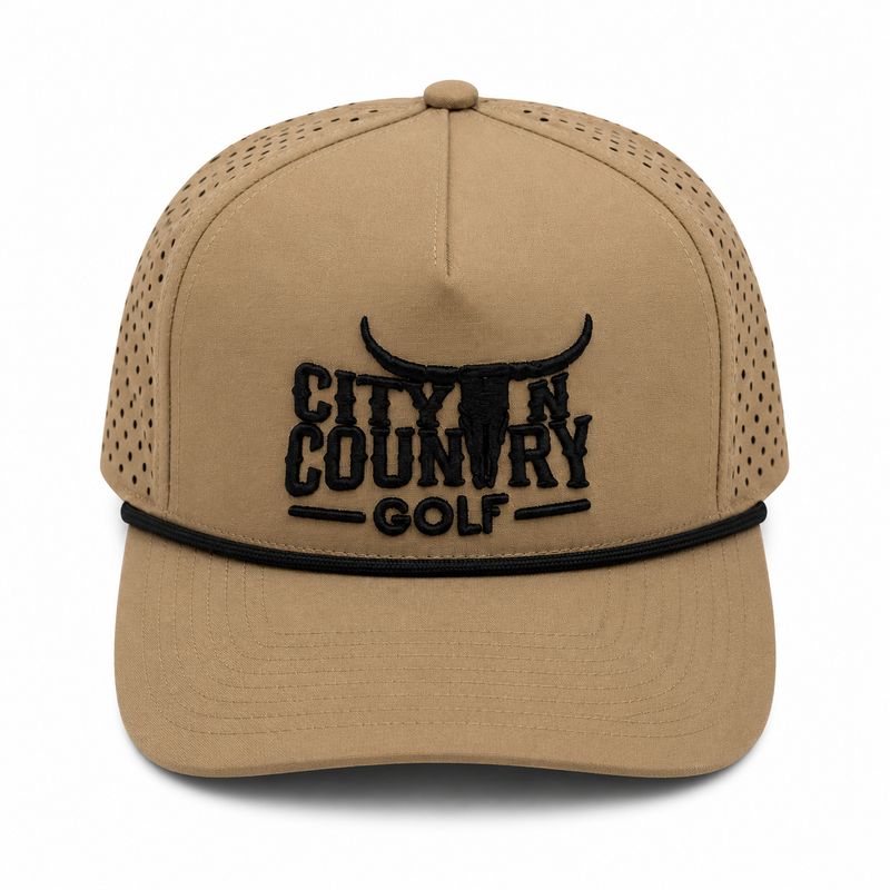 City N Country 3D Sport Black and Bone Cap