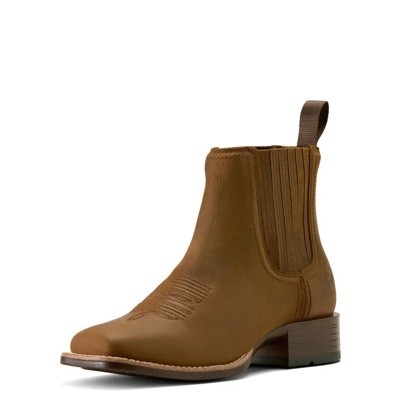 Ariat Ladies Booker Chelsea Distressed Brown