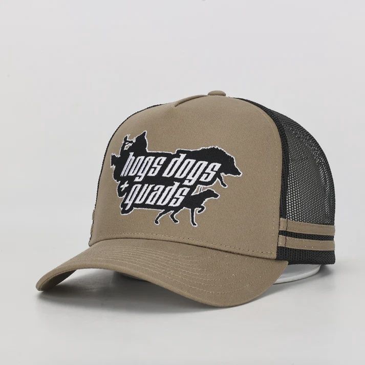 Hogs Dogs And Quads OG Sandy Cap