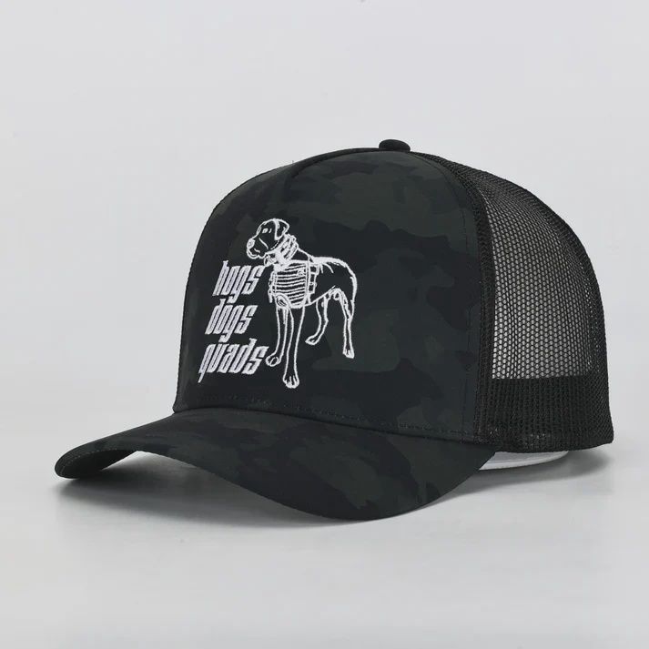 Hogs Dogs And Quads Camo Pig Dog Cap
